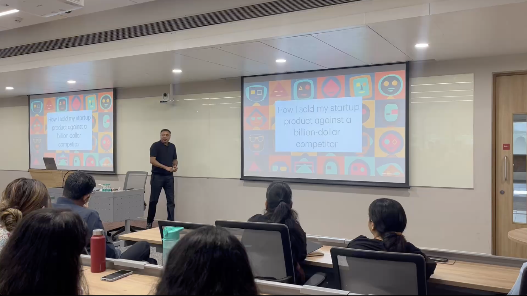 Sudip Dutta leading a StoryPlace storytelling workshop